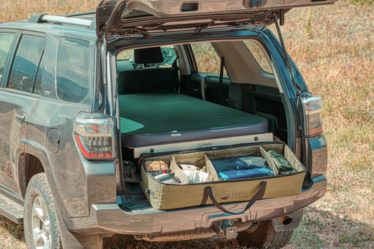 Hele Box Car Camping Platform in 4runner