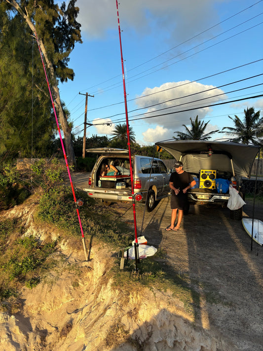 Car Camping + Fishing