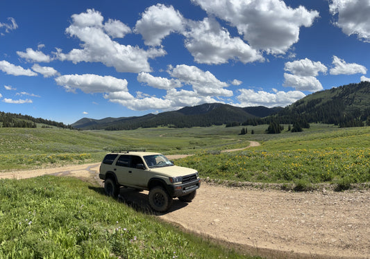 Car camping trail