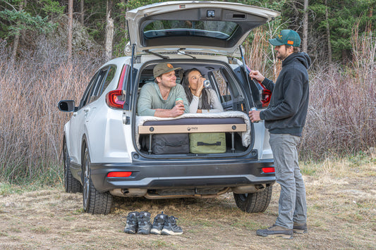 Sleeping platform for SUV