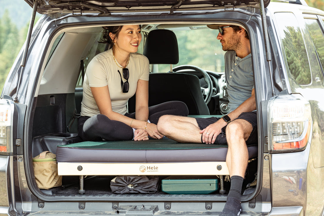 car camping platform with extra headroom