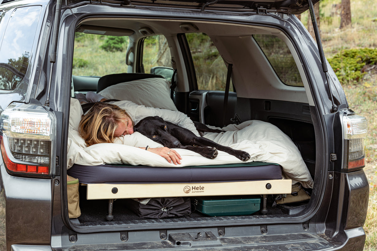 car camping platform