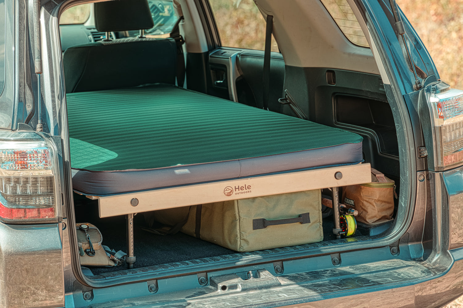 car camping platform